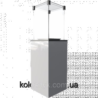 Газовий обігрівач Kratki PATIO скло/білий ( кВт)Корпус і колір: нижню частину об. . фото 6