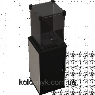 Газовий обігрівач Kratki PATIO керамограніт FOKOS SALE - пульт (8,2 кВт)Корпус і. . фото 4