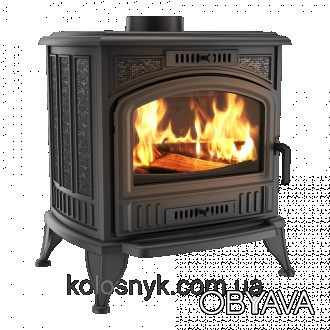 Чавунна піч-камін Kratki KOZA K6 Ø 150 TURBOFAN (8,0 кВт)Koza ідеально вписуєтьс. . фото 1