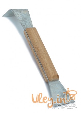  /
Стамеска пасечная с деревянной ручкой, Нержавеющая
Предназначена для очистки . . фото 1