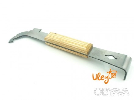  /
 
Стамеска пасечная, (ЕВРОПЕЙКА) для подъема рамок с деревянной ручкой изгото. . фото 1