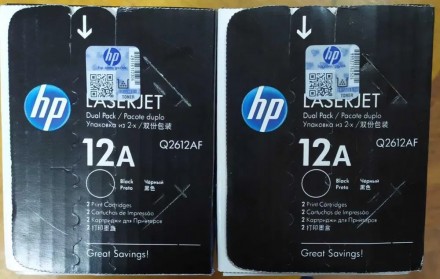 Оригінальний картридж для лазерних принтерів Hewlett-Packard в оригінальній карт. . фото 6