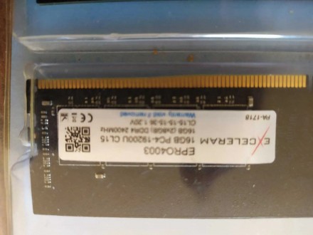 Тип пам'яті DDR4
Об'єм пам'яті 16 ГБ (2х8Гб)
Кількість модулів . . фото 3