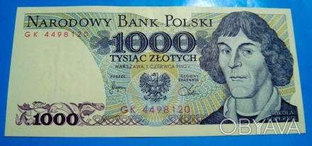 Польша 1000 злотых 1982 UNC   №399/2