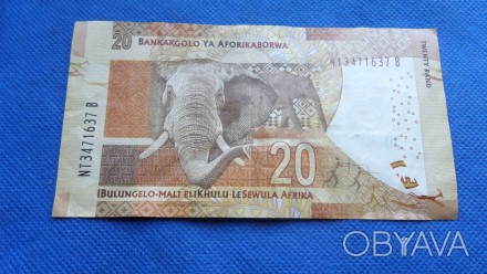 South Africa Южная Африка ЮАР - 20 Rand 2015 рік №396