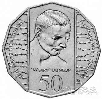 Австралия › Королева Елизавета II 50 центов, 1995 50 лет со дня окончания Второй
