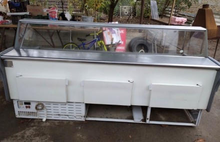 продам холодильну вітрину вживану Технохолод Соната. довжина 2.5 метра, глибина . . фото 3