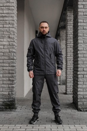 
Куртка:- Матеріал - Softshell (Полегшений варіант, без утеплення)- Завдяки унік. . фото 19