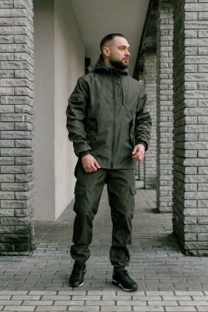 
Куртка:- Матеріал - Softshell (Полегшений варіант, без утеплення)- Завдяки унік. . фото 17