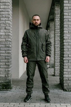 
Куртка:- Матеріал - Softshell (Полегшений варіант, без утеплення)- Завдяки унік. . фото 14
