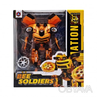 Трансформер HD33 Bee Soldiers – це неймовірно крута, яскрава та дуже захоплююча . . фото 1