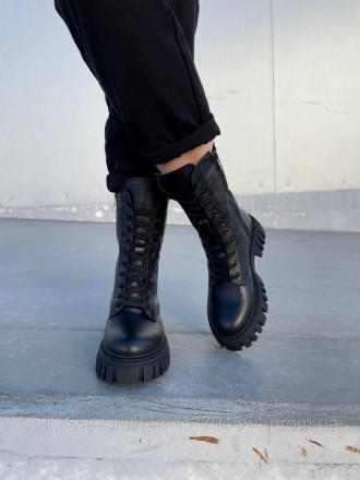 
Стильные зимние ботинки под берцы 
материал: НАТУР. КОЖА,
внутри: набивной мех
. . фото 8