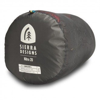 Sierra Designs Nitro 800F 20 Regular – универсальный трехсезонный спальный мешок. . фото 7