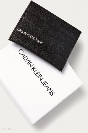 Гаманець для карт з колекції Calvin Klein 
Модель виготовлена ​​із натуральної ш. . фото 2