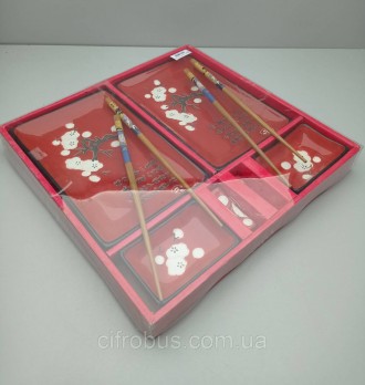 Набір для Суші 28х28x3.5 см Red Sakura Papper
Внимание! Комісійний товар. Уточню. . фото 4