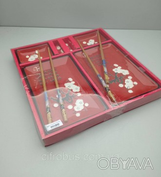 Набір для Суші 28х28x3.5 см Red Sakura Papper
Внимание! Комісійний товар. Уточню. . фото 1