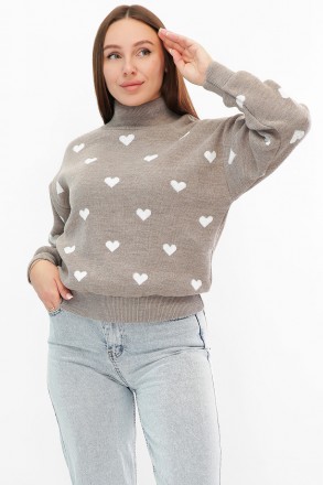 В'язаний жіночий светр.
 
Розмір універсальний 44-52.
Склад - 50% вовна 50% акри. . фото 10