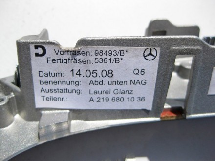 
Деревянная накладка селектора АКППA2196801036 Применяется:Mercedes Benz CLS-cla. . фото 4