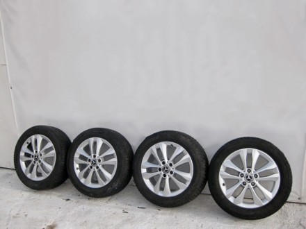 
Комплект колёсных 10-спицевых дисков с датчиками давления в шинах 7J X R17 H2 E. . фото 8