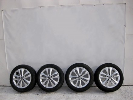 
Комплект колёсных 10-спицевых дисков с датчиками давления в шинах 7J X R17 H2 E. . фото 2