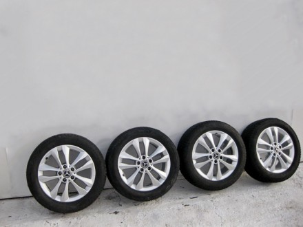 
Комплект колёсных 10-спицевых дисков с датчиками давления в шинах 7J X R17 H2 E. . фото 3