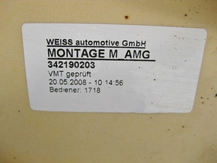 
Бампер задний в сборе рестайл AMG пакет:A2198851625 - облицовка - скорлупа бамп. . фото 7