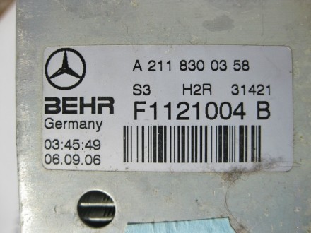 
Испаритель кондиционераA2118300358A2118300158A2118300758 Применяется:Mercedes B. . фото 4