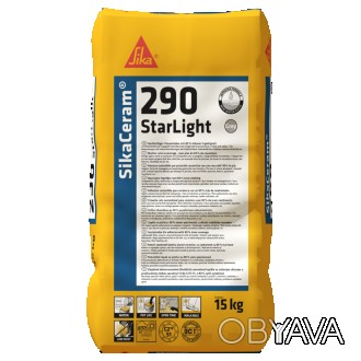 ОПИС

SikaCeram®-290 StarLight – високоефективний цементний клей з в. . фото 1