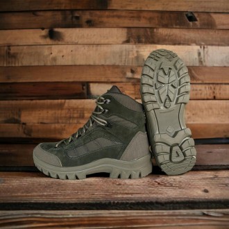 Тактичні, військові якісні та надійні черевики зелені берці берци хакі олива кой. . фото 5