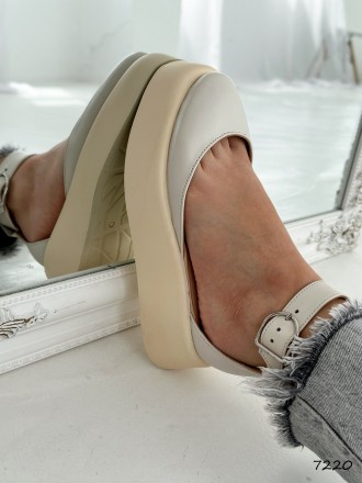 Туфлі жіночі Esmі світлий беж 7220, розміри 36, 37
Матеріал: натуральна шкіра
Ко. . фото 9