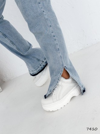 Кросівки жіночі Saimo білі 7410, розмір 40
Матеріал: екошкіра
Колір: білий
підош. . фото 2