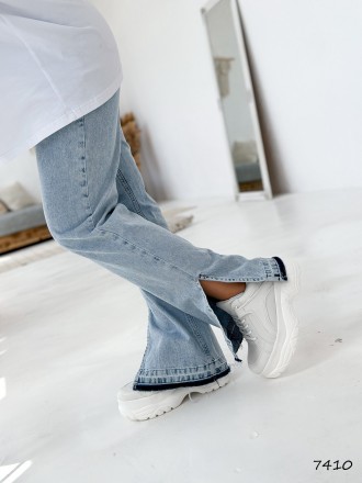 Кросівки жіночі Saimo білі 7410, розмір 40
Матеріал: екошкіра
Колір: білий
підош. . фото 6