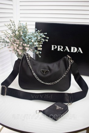 ✨Новинка ✨ 
Женская сумка клатч Прада, довольно вместительная и удобная, через п. . фото 6