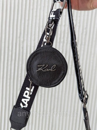 ✨Новинка ✨ 
Брендовая сумка клатч Karl Lagerfeld черная женская Карл три в одном. . фото 7