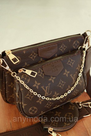 ✨Всеми любимая Louis Vuitton женская двойная сумка клатч 3 в 1 ✨ 
Тренд этого се. . фото 6