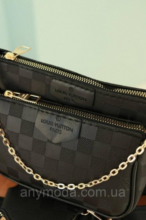 ✨Усіми улюблена Louis Vuitton жіноча подвійна сумка клатч 3 в 1 ✨ 
Тренд цього с. . фото 3