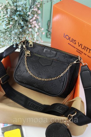 ✨Усіми улюблена Louis Vuitton жіноча подвійна сумка клатч 3 в 1 ✨ 
Тренд цього с. . фото 2