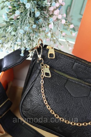 ✨Усіми улюблена Louis Vuitton жіноча подвійна сумка клатч 3 в 1 ✨ 
Тренд цього с. . фото 4