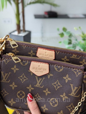 ✨Всеми любимая Louis Vuitton женская двойная сумка клатч 3 в 1 ✨ 
Тренд этого се. . фото 6