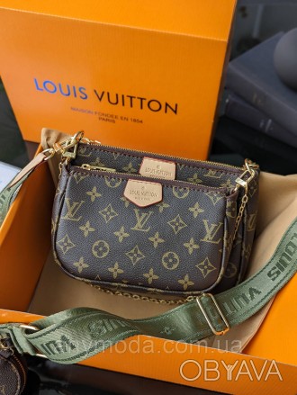 ✨Всеми любимая Louis Vuitton женская двойная сумка клатч 3 в 1 ✨ 
Тренд этого се. . фото 1