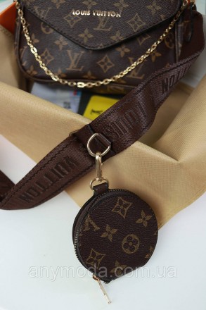 
Сумка Louis Vuitton кросс-боди на цепочке Луи Витон 2 в 1?
КАЧЕСТВО ЛЮКС ⭐️⭐️⭐️. . фото 4