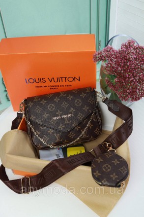 
Сумка Louis Vuitton кросс-боди на цепочке Луи Витон 2 в 1?
КАЧЕСТВО ЛЮКС ⭐️⭐️⭐️. . фото 2