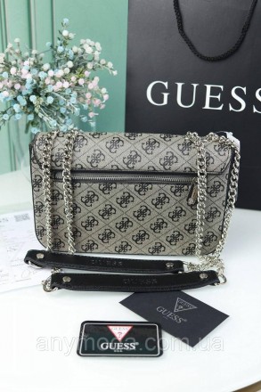 Женская сумка Guess ? Выполнена из качественной кожи, украшена фирменным логотип. . фото 5