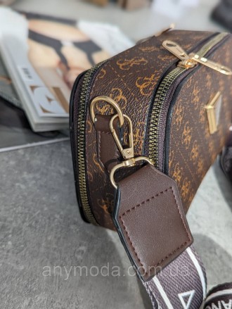 Женская сумка Guess ? Выполнена из качественной кожи, украшена фирменным логотип. . фото 3