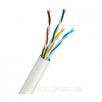 Кабель вита пара UTP CAT5E CU 0.51mm PVC Indoor Trinix 305m (33-00047). Переяслав-Хмельницкий. фото 1 Кабель вита пара UTP CAT5E CU 0.51mm PVC Indoor Trinix 305m (33-00047). Переяслав-Хмельницкий. фото 1