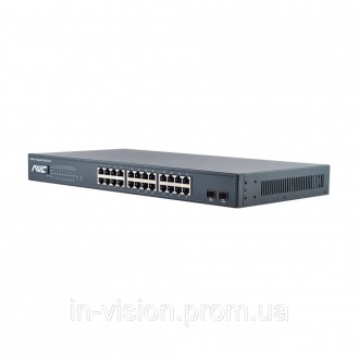 PoE-комутатор 26-портовий гігабітний NVC-E3224S (73-00109). Переяслав-Хмельницкий. фото 1 PoE-комутатор 26-портовий гігабітний NVC-E3224S (73-00109). Переяслав-Хмельницкий. фото 1