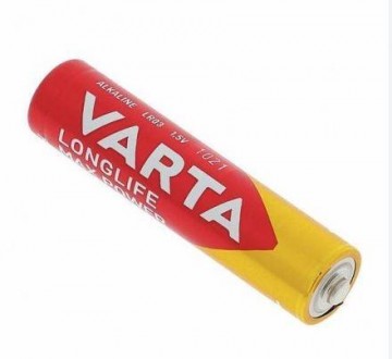 Батарейка щелочная Varta Longlife AA Цена за 8шт.
Щелочные батарейки – это компа. . фото 2