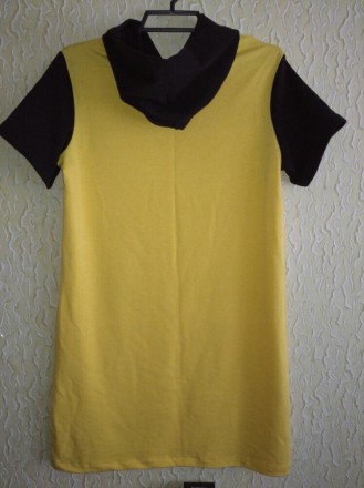 Новое яркое жёлтое платье с капюшоном Тик Ток, девочке подростку, р.40.
Цвет - . . фото 4
