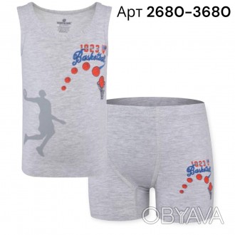 
Комплект для мальчика арт 2680-3680 – это стильная одежда от популярной торгово. . фото 1