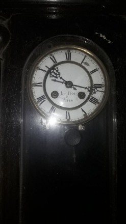 Продам непрацюючий настінний годинник "Le roi a Paris" для реставрації. . фото 3
